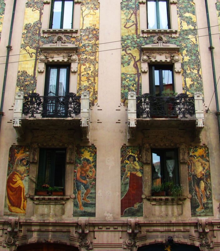 Art nouveau Milan